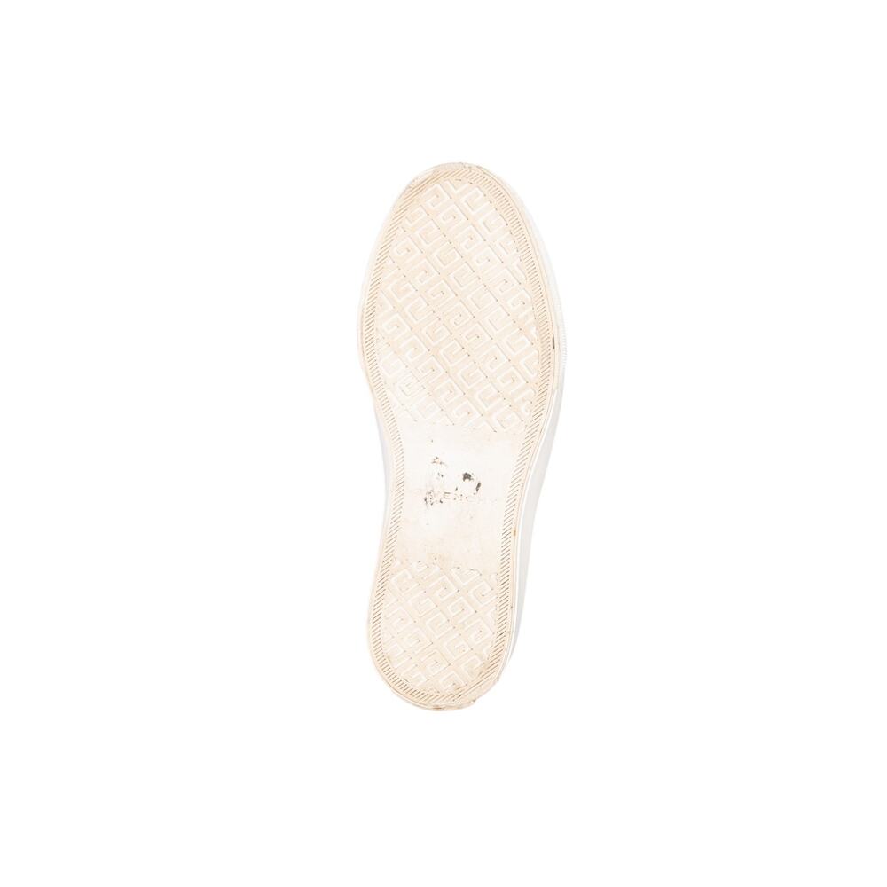 GIVENCHY White & Black Slip-On Logo Sneakers Size 37 - Picture 4 of 4